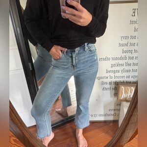 Women's Flare Jeans in Light Blue